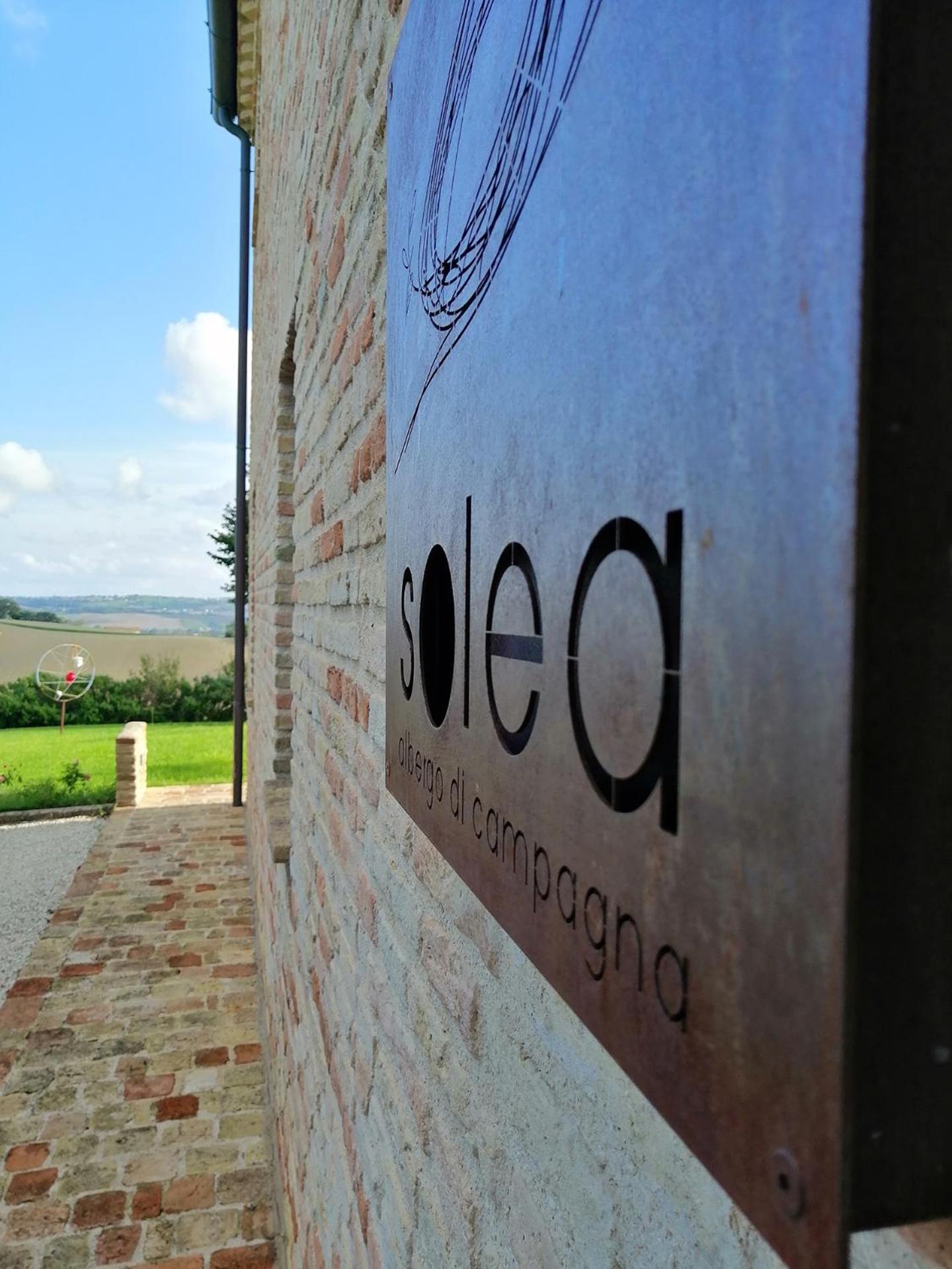 Solea Albergo Di Campagna Trecastelli Zewnętrze zdjęcie